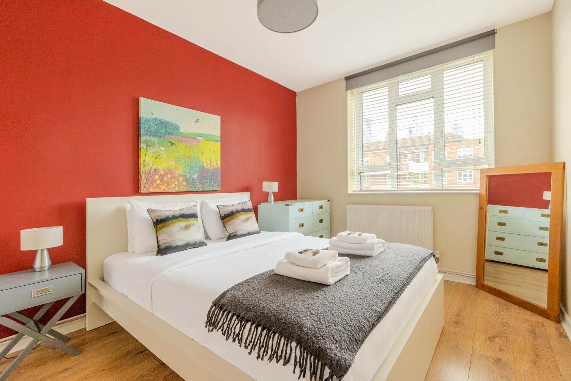Bright Modern 1 Bedroom Flat, 5 Min To Vauxhall St Londres Exterior foto